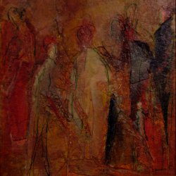petites traces en miroir c 20 x 20